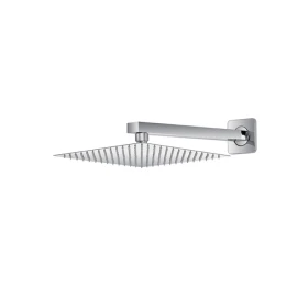 Soffione quadrato Feridras Platinum 30x30 cromo lucido