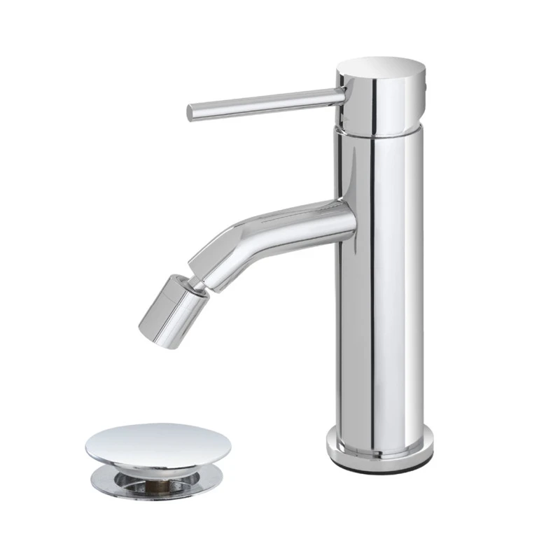 Miscelatore bidet Feridras Nuego in acciaio inox