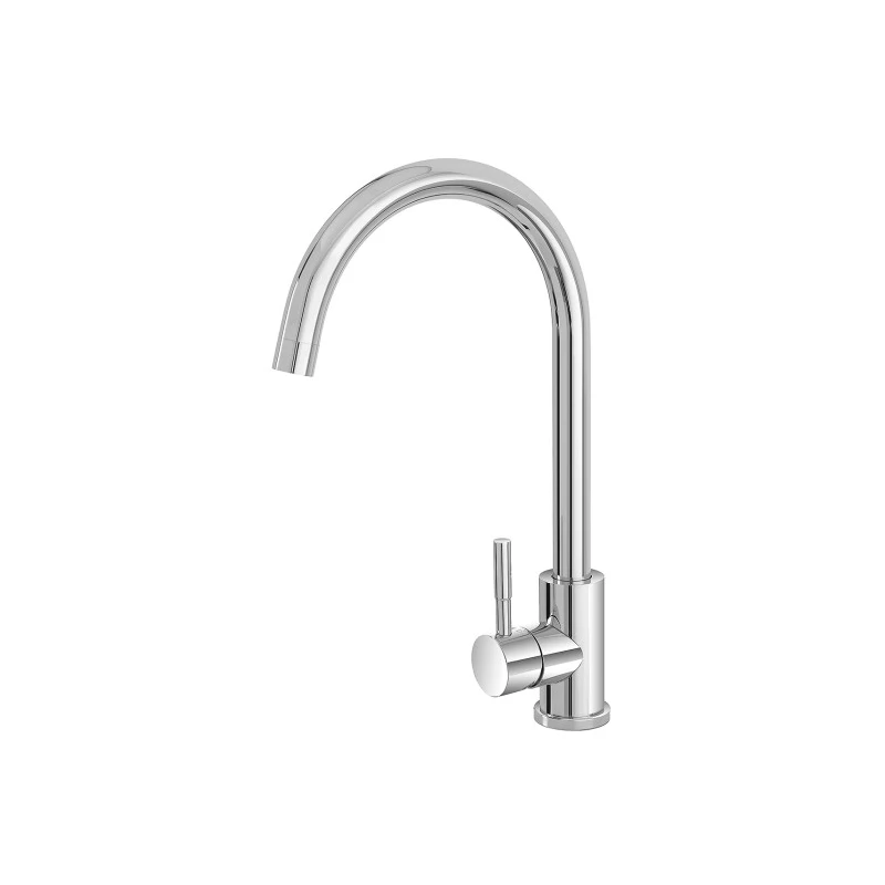 Miscelatore Feridras Kitchen canna alta cromato per lavello