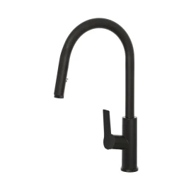 Miscelatore lavello Feridras Kitchen nero opaco con doccetta