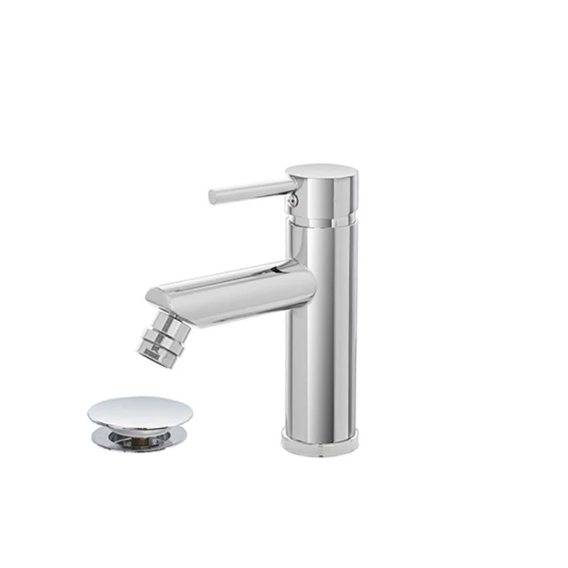 Miscelatore bidet Feridras York cromo con scarico