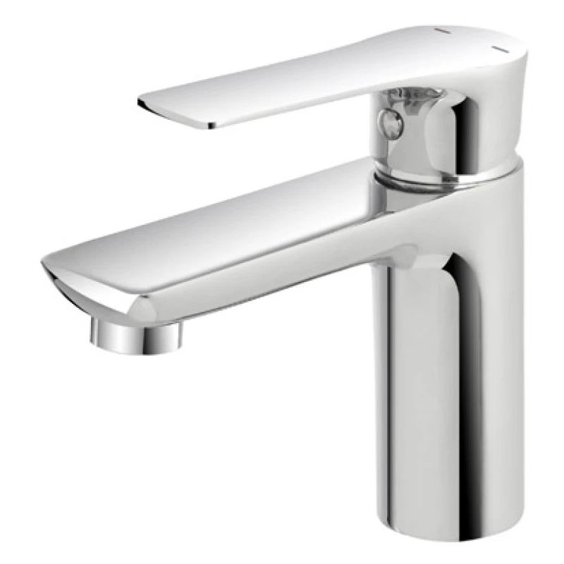 Miscelatore lavabo Feridras Flat cromato con clic-clac