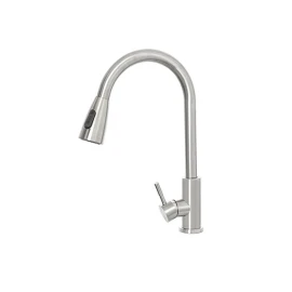 Miscelatore lavello Feridras Kitchen in acciaio spazzolato