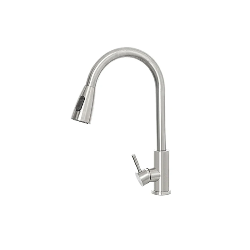 Miscelatore lavello Feridras Kitchen in acciaio spazzolato
