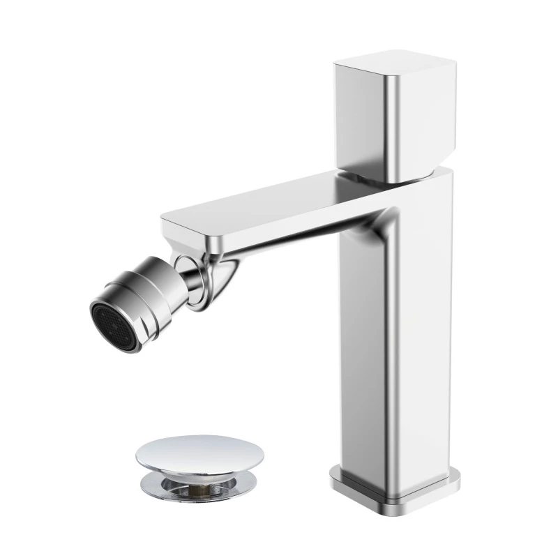 Miscelatore bidet Feridras Lotus in cromo