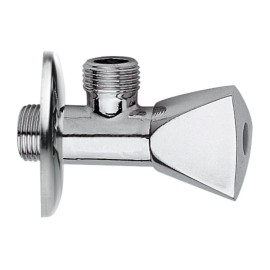 Rubinetto sottolavabo con rosetta 1/2x10 Remer 1291210