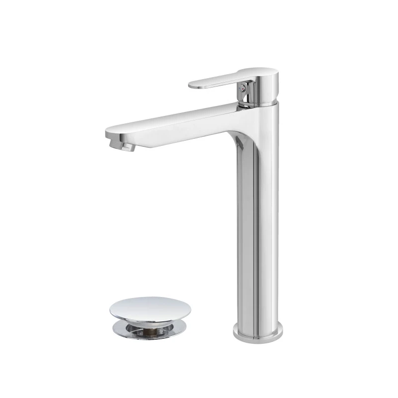 Miscelatore lavabo alto Feridras Iris cromato H30