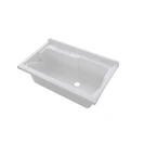 Vasca in resina Feridras 80 per lavatoio bianco