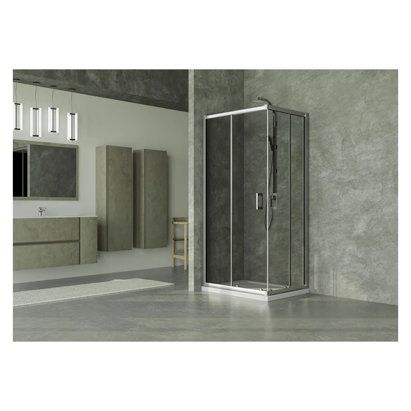 Box doccia angolare Feridras Ego 2.0 80x80
