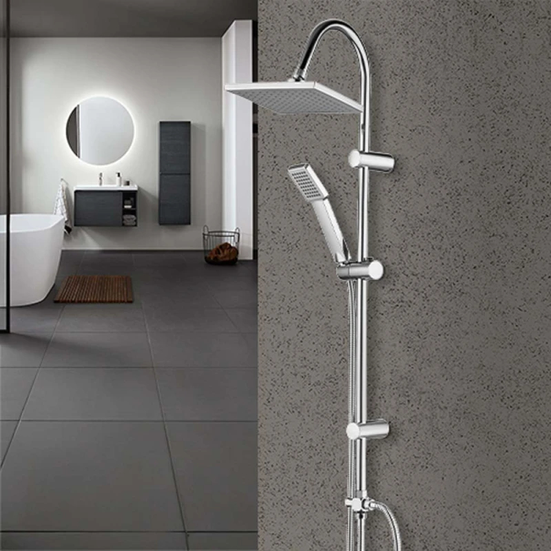 Colonna doccia Feridras Platinum cromata 98 cm