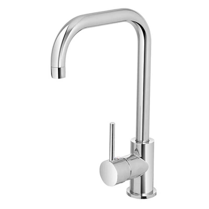 Miscelatore lavello Feridras Kitchen cromato con canna svedese