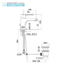 Miscelatore lavabo Feridras Iris cromato