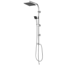 Colonna doccia Feridras Platinum con soffione quadrato