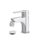 Miscelatore bidet Feridras Iris cromato con piletta