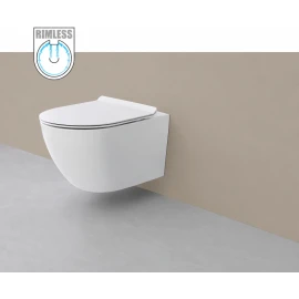 Vaso sospeso Feridras Linea T in ceramica