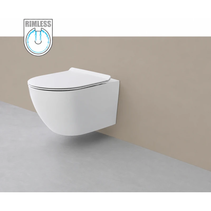 Vaso sospeso Feridras Linea T in ceramica