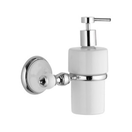 Dispenser in ceramica bianco - serie epoca Remer EP13