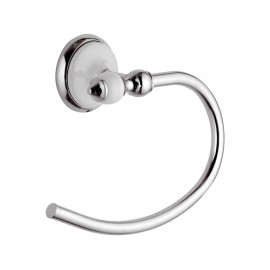 Portasalviette cromato ad anello - serie epoca Remer EP44