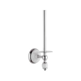 Portarotolo cromato sabbiato - serie epoca Remer EP62