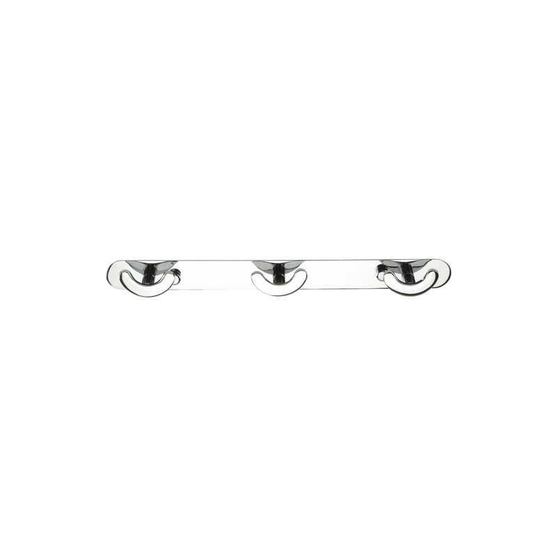 Appendiabiti in linea a tre ganci Remer RB313