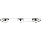 Appendiabiti in linea a tre ganci Remer RB313
