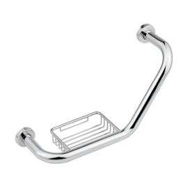 Maniglione vasca con portasapone Remer RB480