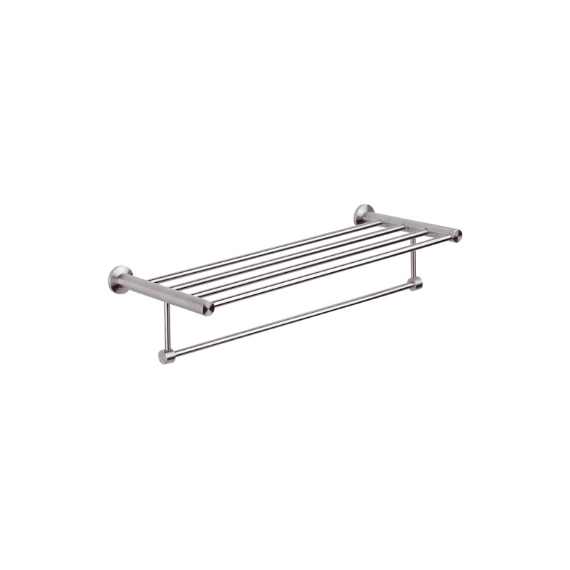 Portasciugamano multiplo cm 60 - serie minimal inox Remer MI70INOX