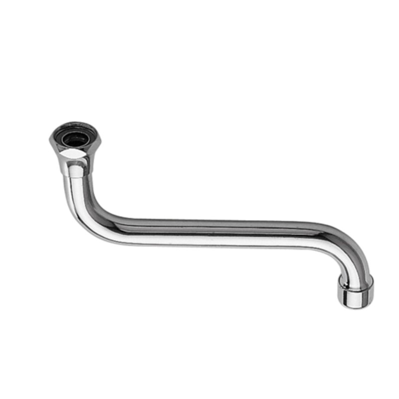 Canna lavello inferiore a s, tipo universale con aeratore RR 86