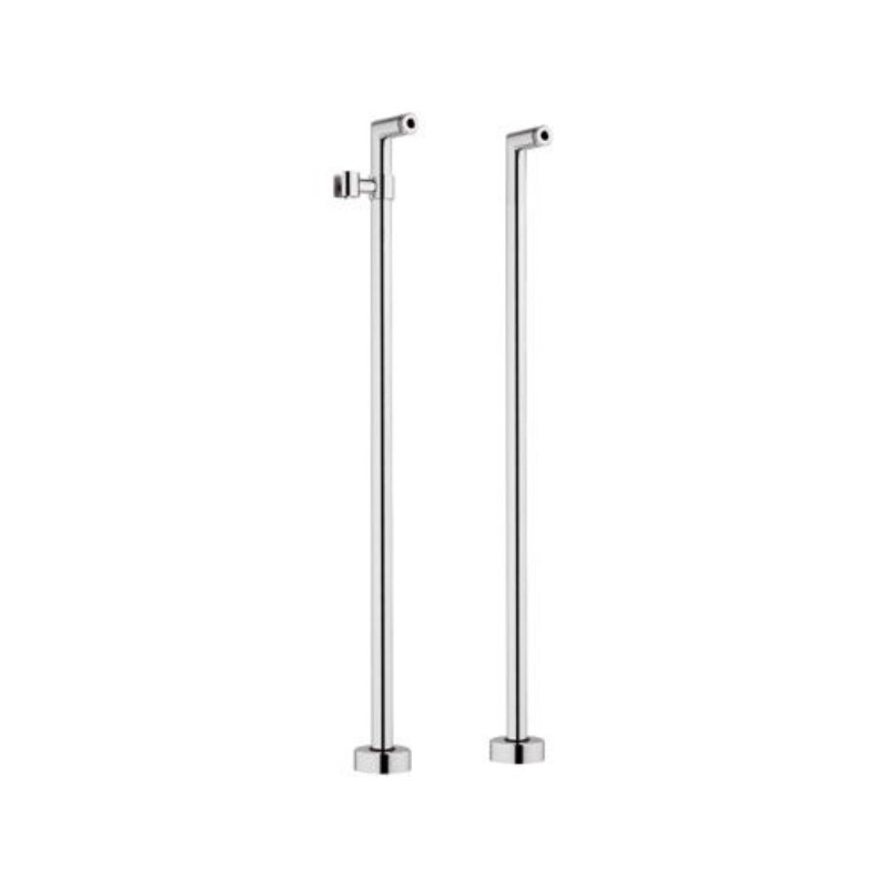 Coppia colonne vasca in ottone cromato RR 88N02