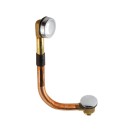Colonna di scarico con tubo in rame con piletta click clack RR 96CC