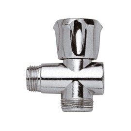 Rubinetto a tre vie sottolavabo per attacco lavatrice RR 259