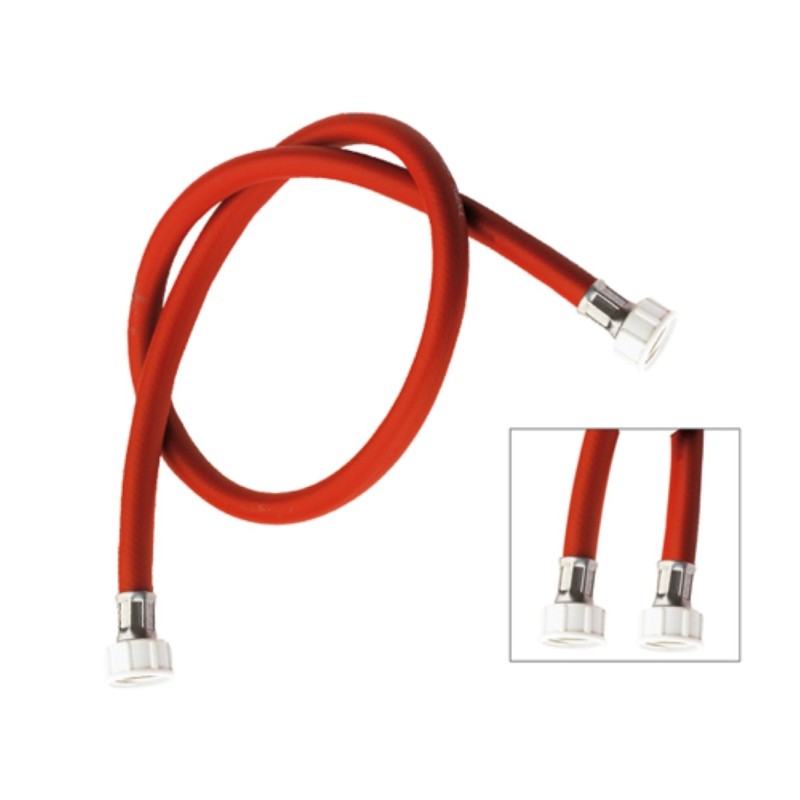 Tubo di carico per lavatrice, colore rosso 350 cm RR 290350RS