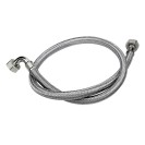 Tubo di carico in treccia di acciaio inox gigante con curvetta 200 cm RR 294200