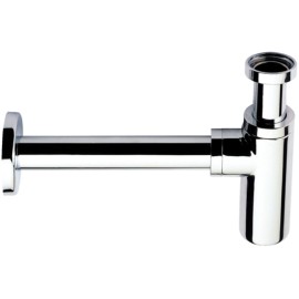 Sifone minimal 1 1/4 30cm con rosone RR 958L