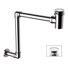 Sifone salvaspazio con piletta click-clack cromo RR 985