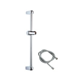 Saliscendi cromato con flessibile 60 cm Remer 311333