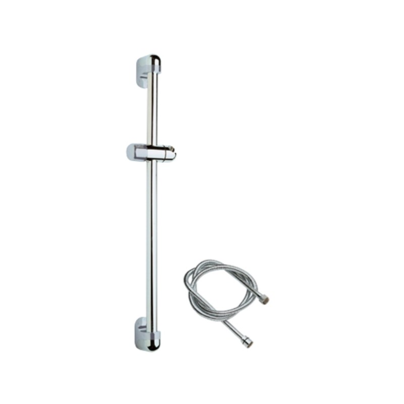 Saliscendi cromo-satinato con flessibile asta toda Remer 311S333 Saliscendi cromo-satinato con flessibile asta toda Remer 311S333
