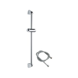 Saliscendi cromato con asta tonda Remer 314333