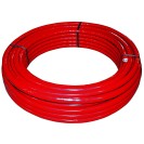 Rotolo mt. 50 tubo multistrato dm.20 rivestito rosso Idrobric SFURMT002750