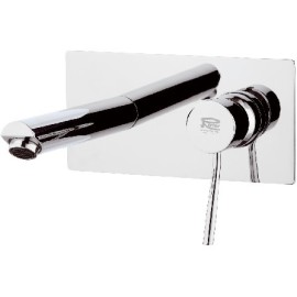 Miscelatore incasso per lavabo serie minimal finitura cromata Remer N15
