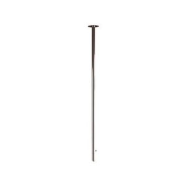 Miscelatore da soffitto 166 cm in ottone cromato serie minimal Remer N17