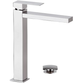 Rubinetto miscelatore extra alto per bacinelle serie q design Remer QD10LXL