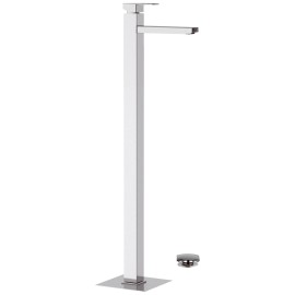 Rubinetto miscelatore da pavimento design quadrato remer qd18 - qdesign Remer QD18