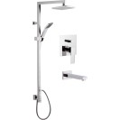 Set doccia completo quadro moderno - serie wellness qubika Remer Q09S11