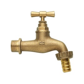 Rubinetto portagomma in ottone giallo 1/2 Remer 20012