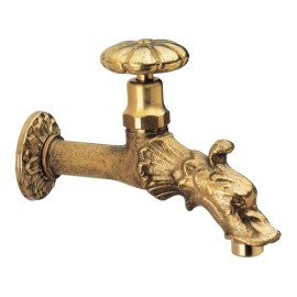 Rubinetto curvo da giardino Remer 202MA