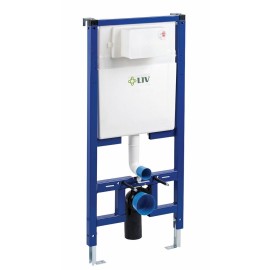 Kit liv fix vaso per installazione pareti in cartongesso Sanitari LIV SCACAS0163KI