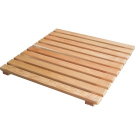 Pedana doccia larice cm. 60 x 60 (per piatti cm 80 x 80 e oltre) Idrobric U82197