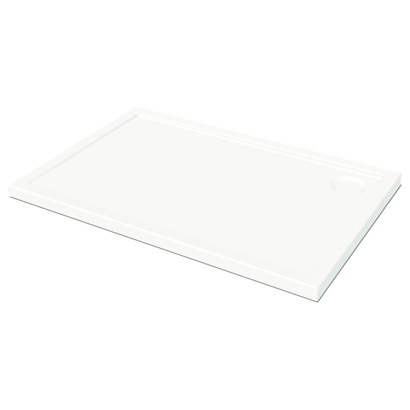 Piatto doccia 80x100 acrilico oceano h 5 ultraslim Idrobric SCACER0201PD