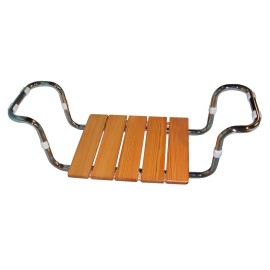 Seggiolino in larice regolabile x vasca testato tuv portata 120 kg Idrobric U82190